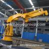 China HAOYO Good Quality Bulk Cargo Ship Marine Crane Hydraulic Marine Deck Crane wholesale