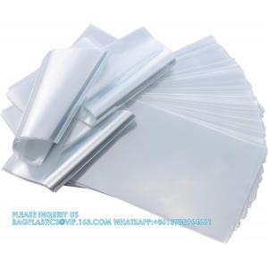 POF Clear Pvc Shrink Film Plastic Heat Shrink Wrap For Can Bottles Packing Tamper Evident Shrink bags