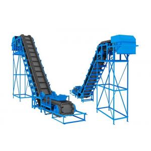 Continuous Transporting Corrugated Flang 90 Degree Side Belt Conveyor