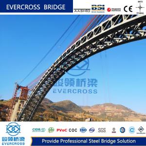 Grand And Magnificent Steel Arch Bridge Solid Shot Blasting Surface Finish