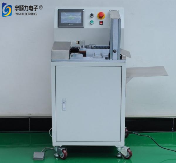 White 220VAC 0.4 - 0.6 Mpa PCB Depaneling Machine Non - Friction Cut