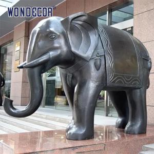 Brass Casting Elephant Custom Bronze Sculpture Hotel decoration