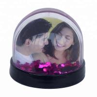 China SGS  7x9cm Personalized Photo Snow Globe on sale