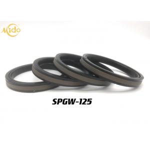 SPGW 125 Double Acting Piston Seal , Excavator High Pressure Piston Seals