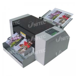 China Electric Business Card Slitter , AC220V 50Hz Automatic Business Card Cutter supplier