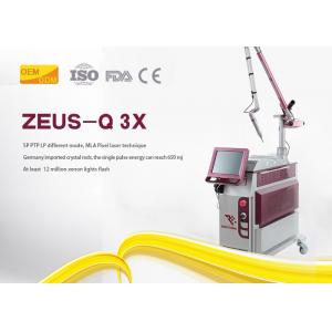 China Picosecond Nd Yag Laser Tattoo Removal Machine Steel Sheet Material For Salon supplier