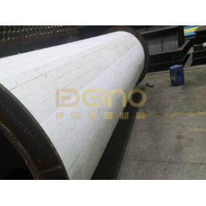 China Codo revestido con cerámica versátil Tubo de cerámica resistente al desgaste supplier