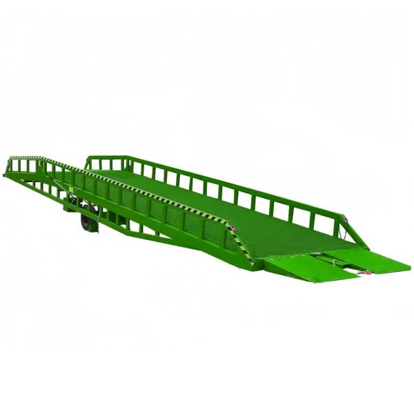 10 Tons Loading Capacity Mobile Dock Ramp , Container Loading Ramp