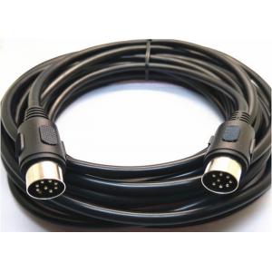 Precision Audio DIN Power Cable Double Shielded Oxygen Free Copper Lines Reduce Distortion