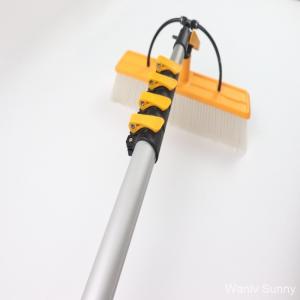 Aluminum Alloy Telescopic Pole Water Fed Brush Kit for Window and Solar Panel Cleaning