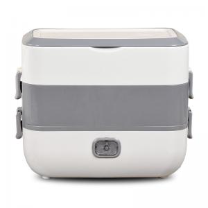 Double Layer Mini Cooker Portable Lunch Box 2 Liters Leak Proof