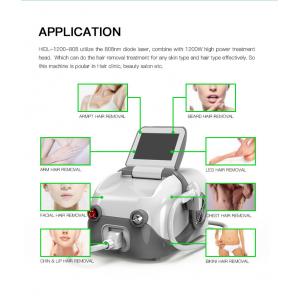 2000w Power Rating Diode Laser Hair Removal Machine With Customized Logo