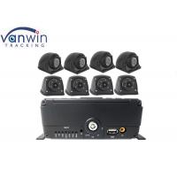China 8CH HDD SSD SD Card Mobile DVR Camera System With GPS 4G WIFI Alarm on sale