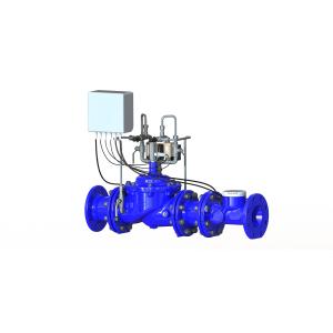 China Dynamically Change Water Flow Regulator Valve , EPOXY Coated Pressure Release Valve wholesale