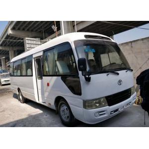 China Simple Style Used Toyota Coaster 26 Passenger Euro 3 Emission Standard supplier