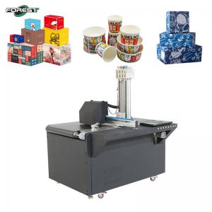 CMYK Color Digital Printing Machine Corrugated Box UV Printer For Paper Bags Carton Box
