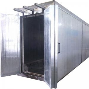 Hot Air Commercial Inferred Powder Coating Oven Heat Insulation