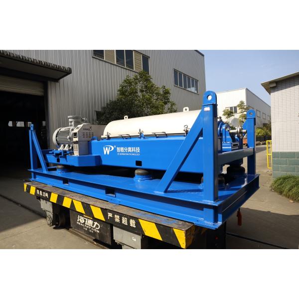 Centrífuga trifásica PLC para deshidratación de lodos con decantador para pozos de alta presión