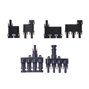 China Waterproof IP68 MC4 Branch Connector , Solar Panel Branch Connector DC 1000V supplier
