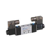 China 4V Series 5 / 2 Way Double Coil Solenoid Valve Normally Closed Airtac Type on sale