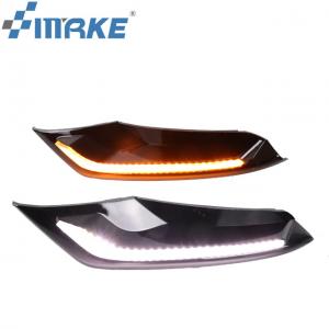 China Auto Accessories Front Fog Lamp Led Drl For Mazda 3 Axela Daytime Running Light 2019 supplier