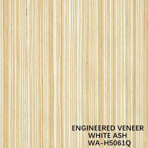 China Recon Ash Wood Veneer Sheets Yellow Color Quarter Cut WA-H5061Q For Doors / Windws supplier