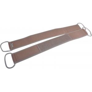 China Exfoliating Natural Brown Hemp Back Strap ,  Reach Area Back Cleaning supplier