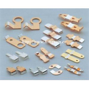 China Brass Parts Of Welding Machine / Electrical Stamped Metal Parts For Starter supplier