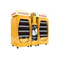 China Channel Adjustable Wine Bottle Vending Machine , Drink Vending Machine Elevator for sale