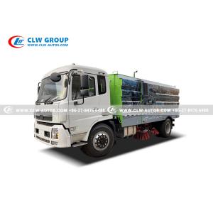 Dongfeng 12 CBM Street Cleaning Machinery Road Sweeper Debris Pick Up Mechanism