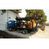 200m Hydraulic Water Well Drilling Rig , Truck Mounted Water Well Drilling