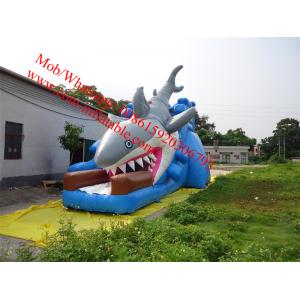 inflatable shark water slide inflatable shark slide