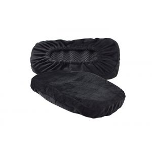 Black Chair Armrest Pads and Memory Foam Elbow Support Arm Pad Cover