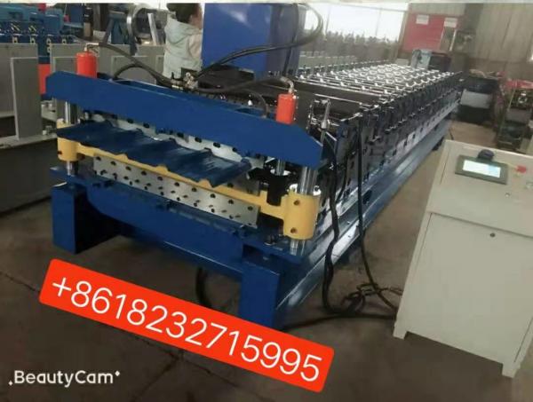 Stainless Material IBR Roll Forming Machine , Roof Sheet Forming Machine