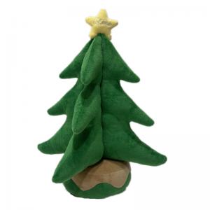 China 13.78in 35CM Decorative Stuffed Animals Singing Christmas Tree Toy For Home Decoration supplier