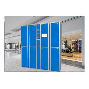 China Electronic Smart Steel Laundry Locker Metal Storage Locker with Camera and Laundry Factory System supplier