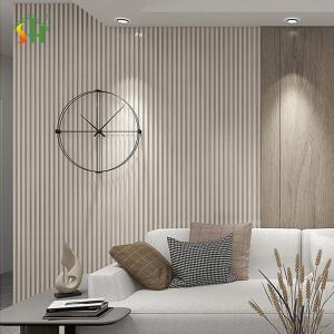 Modern Design Easy Install Wpc Fluted Wall Panel Mosisture Resistance Wpc Sheet Board