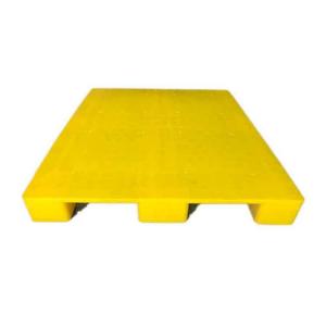 Warehouse PP Rackable Yellow Plastic Pallets 1200 X 1000