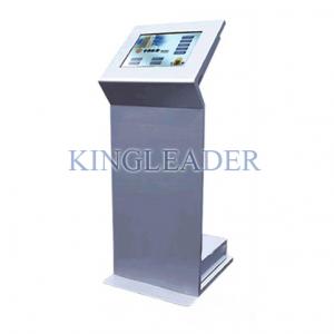 China Super Slim Touch Screen Information Kiosk Free Standing For Self-service Bill Payment supplier