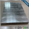 China Surface Brushed Aluminum Honeycomb Panels For Interior Exterior Wall Decoration wholesale