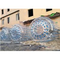 China 2.4m Inflatable Water Roller Ball Human Size Hamster Ball With Safety Net on sale