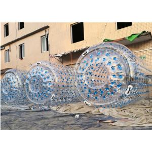 China 2.4m Inflatable Water Roller Ball Human Size Hamster Ball With Safety Net wholesale
