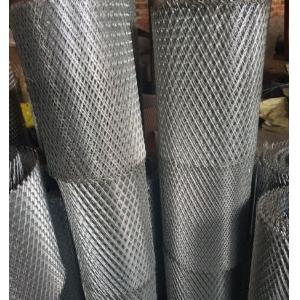 Flattened Expanded Metal Wire Mesh Aluminum Diamond 4x10