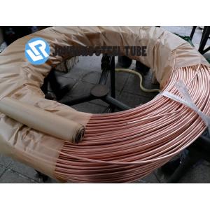 China 8*0.6MM Cold Drawn Tube , EN10139 DC04 Copper Tube Heat Exchanger Coil Single Wall supplier