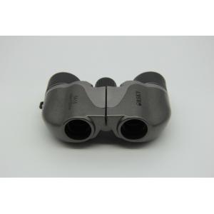 China Folding Small Porro Kids Toy Binoculars Grey Convenient Easy Carrying With Strap supplier