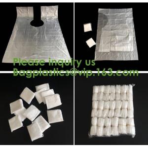 compostable kitchen apron Biodegradable Gloves Sleeves PLA/PBAT/Corn Starch Compostable Bag singlet bags, vest carrier