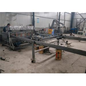 China High Output Wire Mesh Fencing Machine , 2.5 M Width Steel Grating Welding Machine supplier
