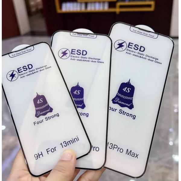 China HD Glass ESD Screen Protector Antic Dust Iphone 13 Pro Screen Protector wholesale