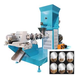 China extrusora de flutuação da alimentação dos peixes 500kg/H com a extrusora dos alimentos para animais de estimação da pelota de 1-12mm com CE supplier