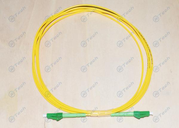 High Stability LC Apc Patch Cord , Simplex Fiber Optic Cable Repeatability ≤0